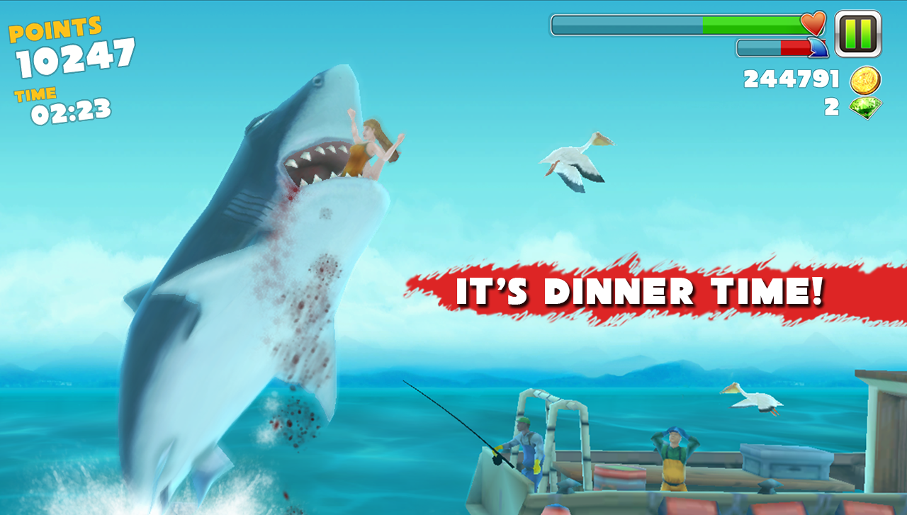 Новая Hungry Shark Evolution / Злая Акула для Андроид - игра